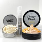 Moederdag pakket - Coconut & Mango SMALL - Whipped soap, Bodycreme en Bodymist mini - Lovely Mama
