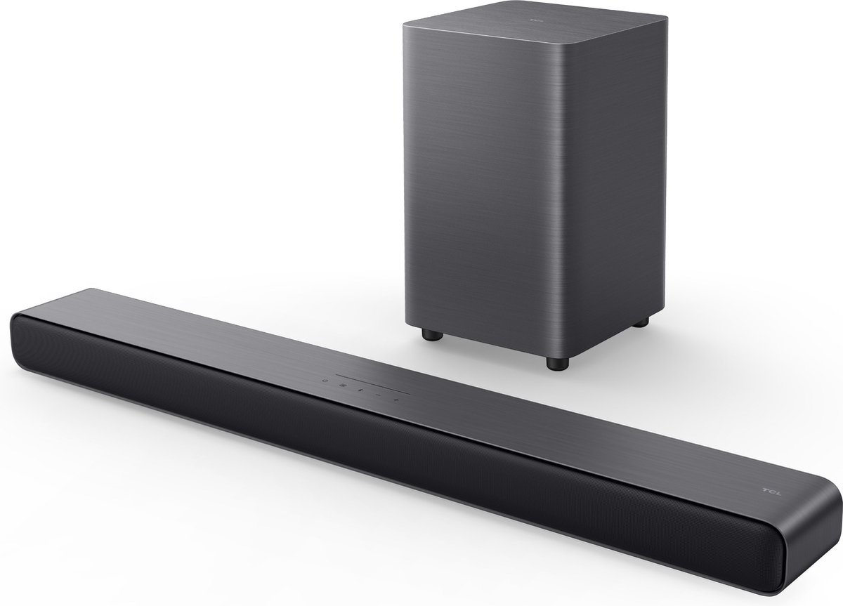 TCL S55H - 2.1 Dolby Atmos Soundbar met draadloze subwoofer - TCL - €146,93