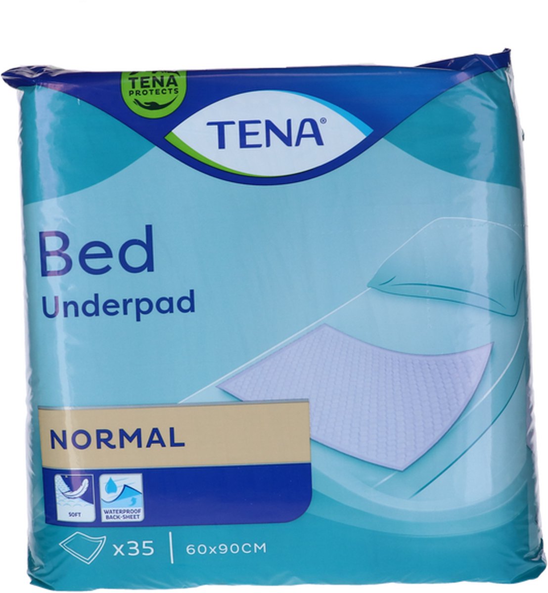 Tena Bed Normal 60 x 90 cm - 1 paquet de 35 protections