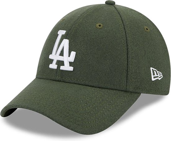 LA Dodgers Wool Womens 9Forty Adjustable Cap Dark Green