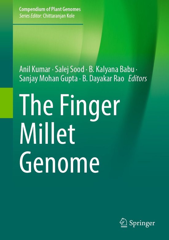 Biomedical and Life Sciences (R0) - The Finger Millet Genome - cover