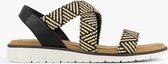 graceland Zwarte sandaal - Maat 40