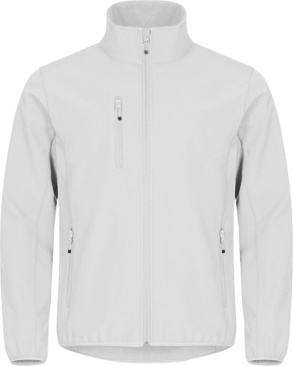 Clique Classic Softshell Jacket 0200910 - Wit - XS