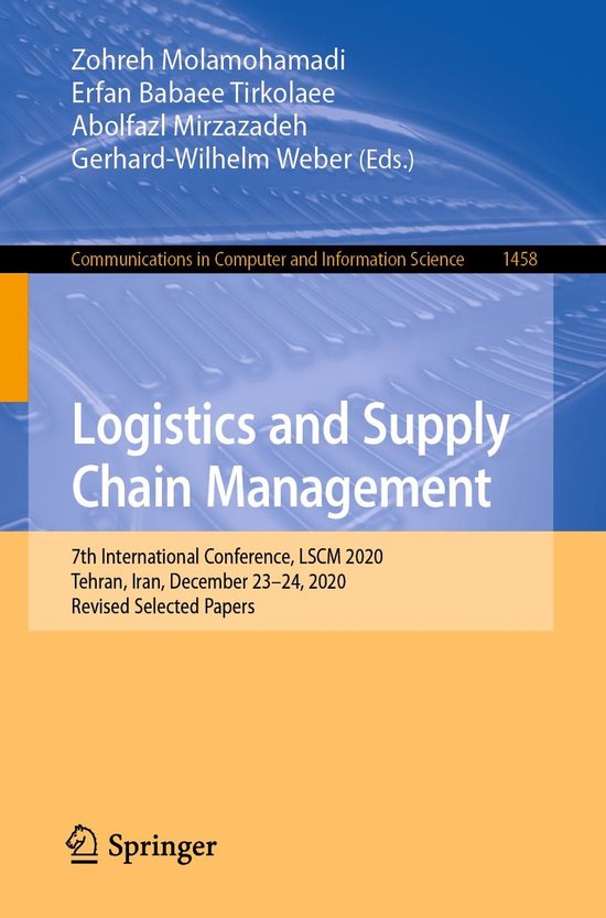 Springer Nature Proceedings Computer Science - Logistics and ... - cover