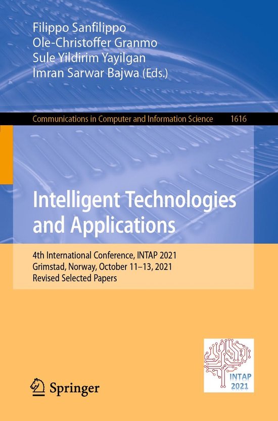Springer Nature Proceedings Computer Science - Intelligent T ... - cover