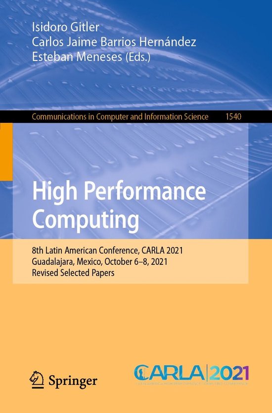 Springer Nature Proceedings Computer Science - High Performa ... - cover