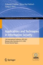 Communications in Computer and Information Science 1804 - Applications and Techniques in Information Security