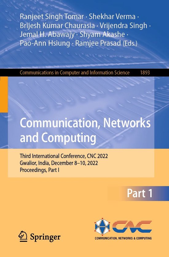 Springer Nature Proceedings Computer Science 1 - Communicati ... - cover