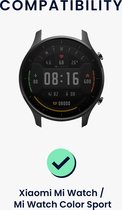 kwmobile nylon bandje voor smartwatch - geschikt voor Xiaomi Mi Watch / Mi Watch Color Sport - 14 - 22 cm - Polsbandje in meerkleurig