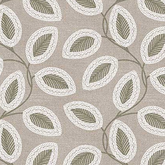 Nappe Raved Feuilles Beige 140 cm x 270 cm - PVC - Lavable