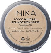 Loose Mineral Foundation SPF25 - Freedom - Biologisch - Vegan - 100% Natuurlijk - Verzorgend - Alle huidtypes - Microplasticvrij