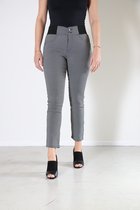 New Star dames broek - broek slim fit model - Melbourne - zwart/wit print - lengte 29 - maat 30