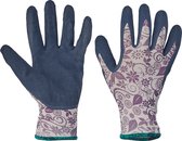 Cerva PTAIL handschoen gediptnavy/licht violet 01080085 - 12 stuks - Paars - 7