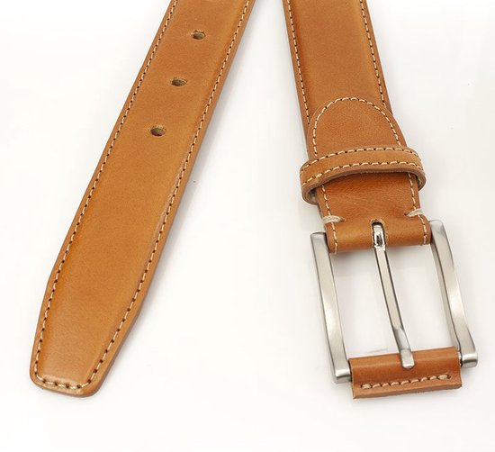 JV Camelkleurige unisex riem