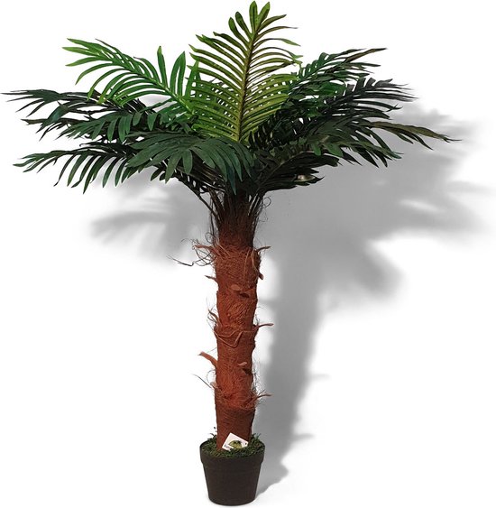 Kunst Palmboompje Samoa | 110cm - Namaak Palmboompje - Kunstplanten voor binnen - Kunstpalm