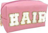 Make-up tas/ toilettas HAIR pink