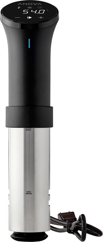 Anova Precision Cooker Wi-Fi Sous Vide Precisiekoker (1100W) – Nauwkeurige Temp. Controle tot 0,1ºC, LCD Touch, 8L Capaciteit, Verwarmt tot 92ºC
