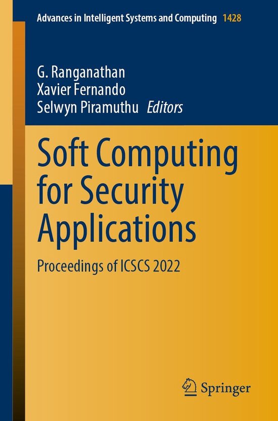 Springer Nature Proceedings excluding Computer Science - Sof ... - cover