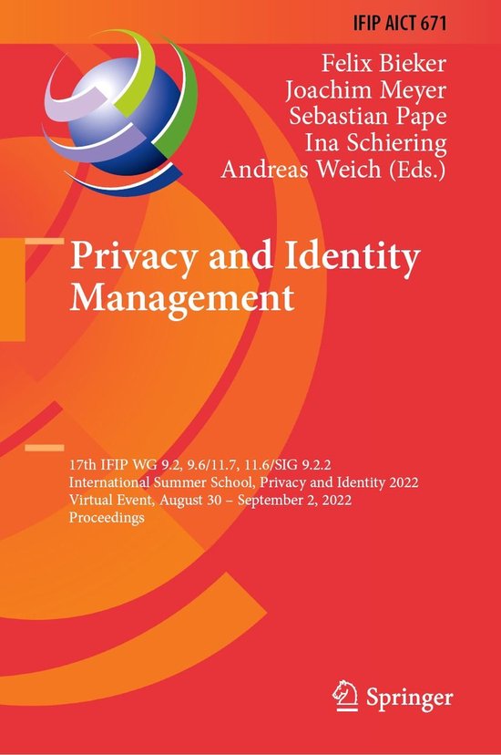 Springer Nature Proceedings Computer Science - Privacy and I ... - cover