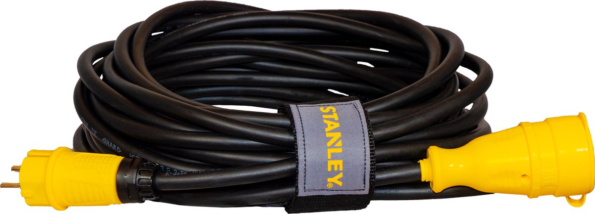 STANLEY Verlengsnoer 10 meter 3x1.5mm² (Type E) IP44