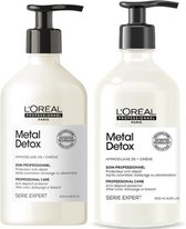 L'Oreal Metal Detox Shampoo 500ml & Conditioner 500ml Set