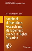 International Series in Operations Research & Management Science 309 - Handbook of Operations Research and Management Science in Higher Education
