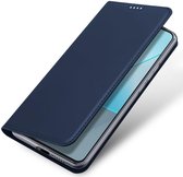 Coque Dux Ducis Skin Pro Series adaptée pour Xiaomi Redmi Note 13 Pro 5G | Book Case avec porte-cartes | Porte-monnaie | Standard | Bleu