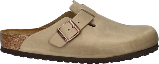 Birkenstock - Chaussures homme - Boston NU Oiled Tabacco Brown 960811 Regular - Marron - taille 46