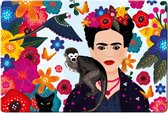 Placemat: Geïnspireerd op het werk van Frida Kahlo