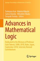 Springer Proceedings in Mathematics & Statistics 369 - Advances in Mathematical Logic