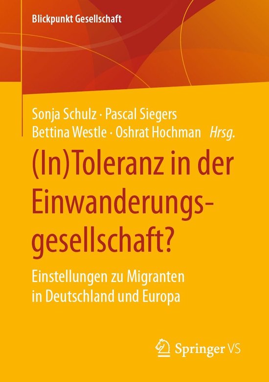 Social Science and Law (German Language) - (In)Toleranz in d ... - cover