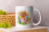 Mug Cocker Spaniel Good Morning - chiens - cadeau - présent - chiots - chiotlove - doglover - doggy - chiens - chiot amour - mon chien - amour chien - monde canin