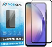 Mobigear Screenprotector geschikt voor Samsung Galaxy A54 Glazen | Mobigear Screenprotector - Case Friendly - Zwart
