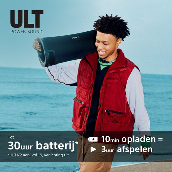 Sony ULT Field 7 - Bluetooth Speaker - Zwart