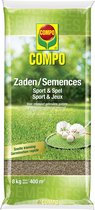 COMPO Gazonzaden Sport & Spel - voor intensief gebruikte gazons - zak 8 kg (400 m²)