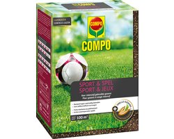 COMPO Gazonzaad Sport & Spel - voor intensief gebruikte gazons - bestand tegen veelvuldig betreden - doos 2 kg (100 m²)