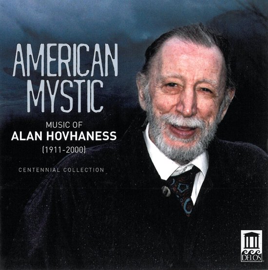 Portret van Alan Hovhaness, componist van 'American Mystic'.