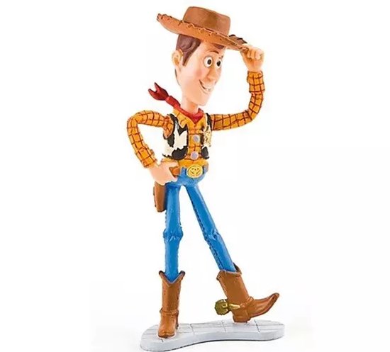 Foto: Walt disney collectibles woody cowboy speelfiguurtje toy story in geschenkverpakking 9 cm