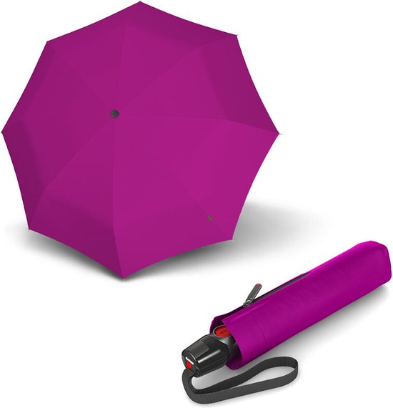 Parapluie coupe-vent duomatique Medium T-200 de Knirps - Pink