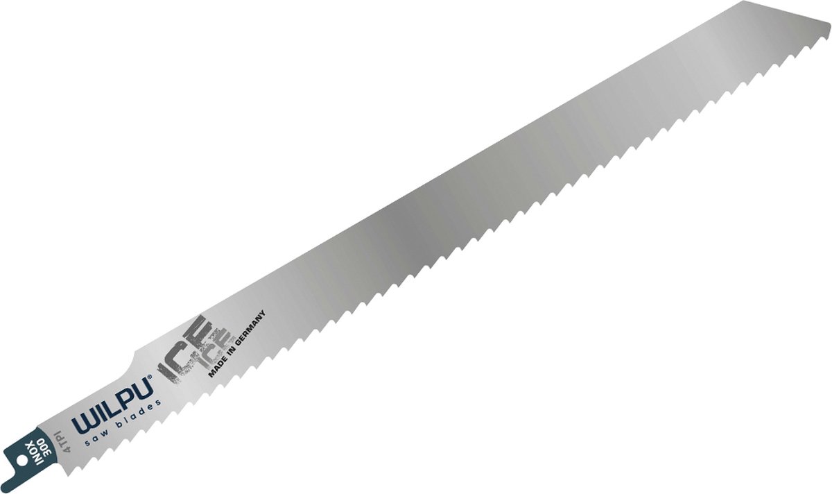 Reciprozaagblad Wilpu INOX 300 - Geschikt voor ijs - Bosch S1211K (1 stuk)