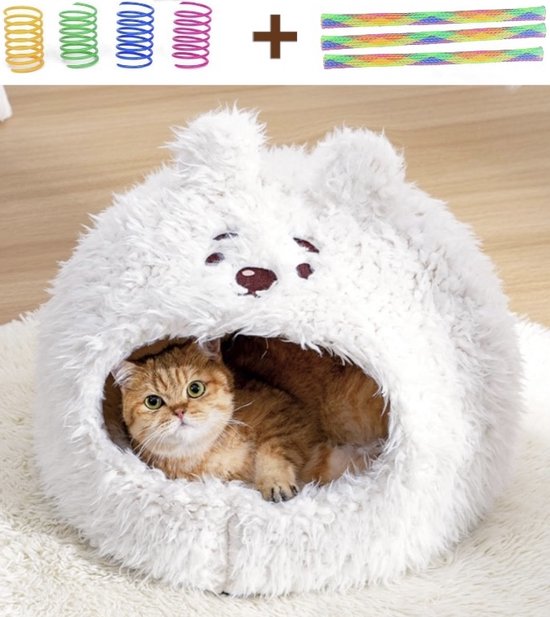 CHICNEST - kattenmandje - kattenmand - kattenhol - kattenhuis - kattenhuizen - cat cave - poezenmand