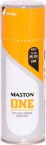 Maston ONE - spuitlak - hoogglans - koolzaadgeel (RAL 1021) - 400 ml