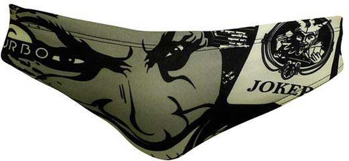 Turbo New Joker Zwemslip Grijs S Man