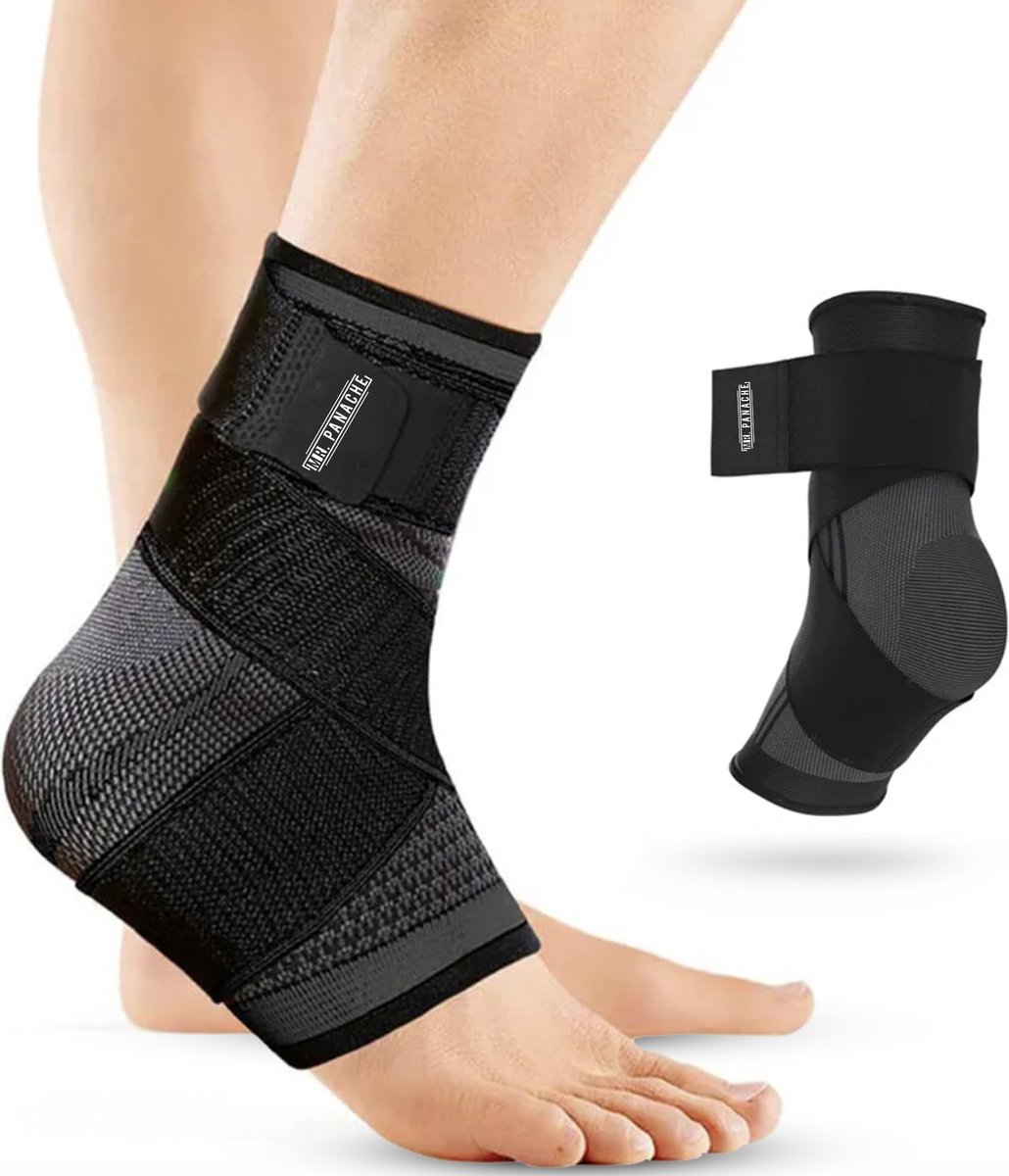 MR. PANACHE Enkelbrace - Geschikt voor Heren en Dames - Voor Ondersteuning En Het Voorkomen Van Blessures - Enkelbraces – Enkelbrace dames - Enkel Brace - Enkelbandage - Comfortabel Bij Alle Sporten - Brace Enkel - Maat M