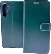 Bookcase Groen Geschikt voor Samsung Galaxy A24 4G & 5G - portemonnee hoesje - ZT Accessoires