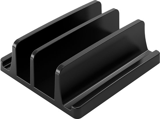 Laptop standaard verticaal XL zwart...