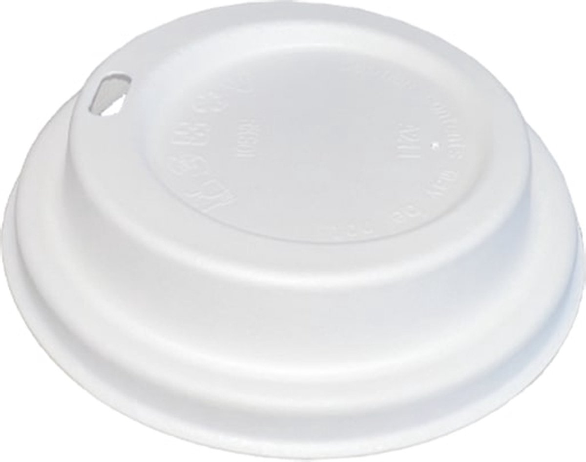 Deksel Suikerriet voor beker ø80mm/8oz - 1.500 st/ds.