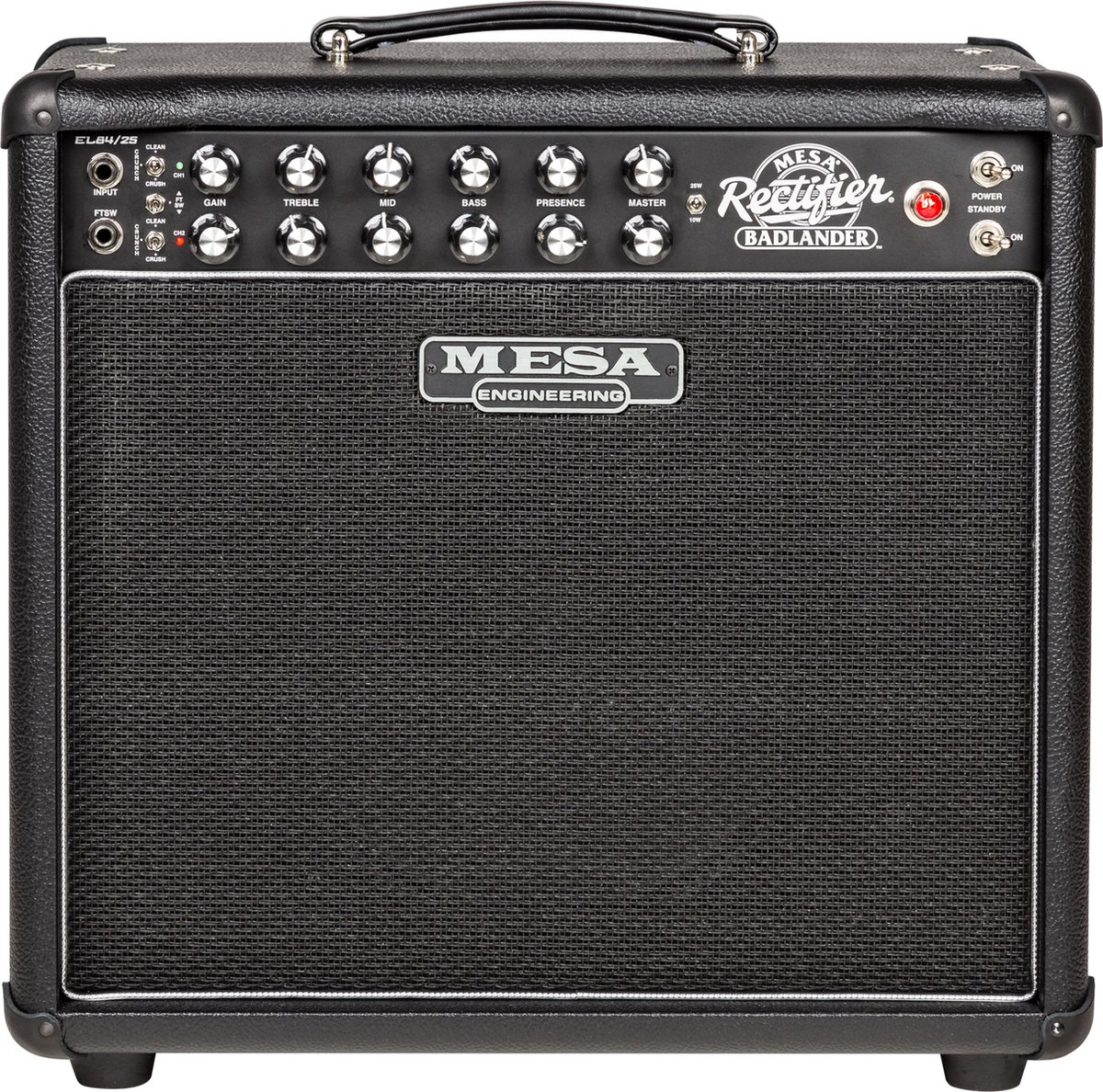Mesa Boogie Badlander 25 Head Black Bronco - Buizenversterker top voor elektrische gitaar