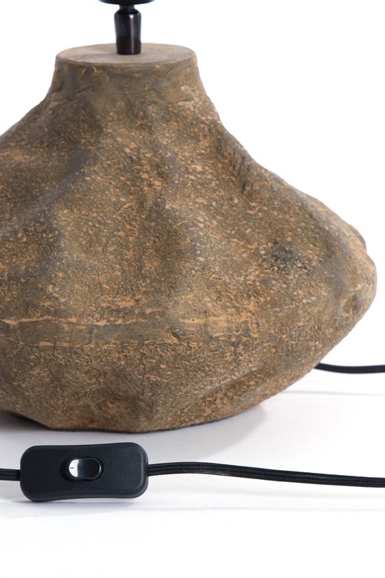 Light & Living - Pied de lampe MARZOKA - 29x28,5x29cm - Marron