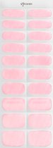 Gimeau - Gel Nail Stickers - Glitter Pink